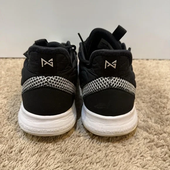 Nike PG 3 Shoes Mens Size 10 Black White Paul George Basketball Sneakers - Picture 4 of 8